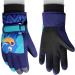 Flintronic Children's Skiing Gloves - Waterproof Winter Gloves for Girls (4-6 Years) | Adjustable Cuffs Windproof Fleece | Ideal for Skiing & Snowboarding - Navy Blue #4 - Buy Online on GoSupps.com