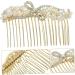 Mikinona Alloy Rhinestone Hair Comb Bridal Headdress Comb Headband Wedding Hair Accessories Rhinestone Hair Combs for Wedding Bridal Hair Accessories Prom Hair Accessories Wedding Headpiece - Buy Online on GoSupps.com