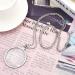 Greoer 5X Gold Monocle Magnifying Glass Pendant Monocle Eyeglass Old Man Costume Gentleman Costume for Reading Fancy Dress Party Role Play Sliver - Buy Online on GoSupps.com