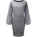 Hanxiulin Women s Sequin Party Dress - V Neck Casual Cocktail & Evening Dress in Silver - Perfect for Clubs & Special Occasions - Buy Online on GoSupps.com