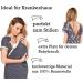 MijaCulture Labour Maternity and Nursing Nightdress Delivery Gown 4123 Melange Jeans - Size 14 - Buy Online on GoSupps.com