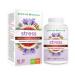 Genuine Health stress 60 count 30 day supply Saffron Ashwagandha and Passionflower for natural daily stress and sleep support Dairy & gluten-free Vegan