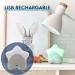 Purflo Starlight Colour Changing Baby Room Thermometer | USB Rechargeable Digital Temperature Monitor - Buy Online on GoSupps.com