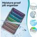 Weekly Pill Organizer 3 Times a Day - Moisture-Proof 7-Day Pill Case for Vitamins & Medication - Windtrace - Buy Online on GoSupps.com