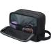 WANDF Water-Resistant Nylon Toiletry Bag for Men and Women - Lightweight Travel Wash Bag (A-Pure Black) - Buy Online on GoSupps.com
