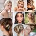 Rhinestone No Crease Hair Clips - 8 Pcs Bling Diamond Metal Pins for Styling Bangs/Waves - Non-Dent Alligator Barrettes for Women and Girls - Buy Online on GoSupps.com