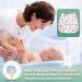 wegreeco Washable Reusable Baby Cloth Pocket Diapers 6 Pack + 6 Bamboo Inserts + 1 Wet Bag Flower Design - Buy Online on GoSupps.com