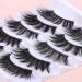 Barbiely False Eyelashes - Fluffy Wispy 3D Faux Mink Lashes - Dramatic Volume & Length - 5 Pairs - Buy Online on GoSupps.com