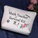 Mathematical Teacher Survival Kit Makeup Bag - Perfect Graduation Gift or Teacher's Day Present - Stylish Beige Pencil Bag for Mathematics Educators - Buy Online on GoSupps.com