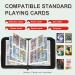 4-Pocket Trading Card Binder with 50 Sleeves | Card Binder Case for Trading Cards | 400 Pockets | Boys Girls Toy Gift Album Holder (Black) - Buy Online on GoSupps.com