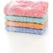 YSN Home Collection: 100% Cotton Terry Cloth Washcloths - Floral Pattern 4 Colors Set of 8 - Perfect for Eco-Friendly Bathing & Skincare - Buy Online on GoSupps.com