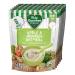 Baby Gourmet Organic Cereal - Apple Spinach Oatmeal - Resealable Bag - No Added Sugar Or Salt Plant-Based Nutrition Non GMO BPA-Free Packaging Kosher - (208g) 6-Pack Green