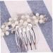 DOITOOL 1pc Hair Comb for Combs for Women Oil Dispenser for Hair Alloy Hair Comb Bridal Hair Accessories Bridal Headpiece Bridal Headdress Alloy Comb Wedding Bridesmaid Pearl - Buy Online on GoSupps.com