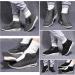 Men's Extra Wide Fit Diabetic Orthopedic Slippers - Adjustable Slip On Sneakers for Swollen Feet - Grey, Size 42 - Buy Online on GoSupps.com