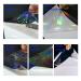 Holographic Sticker Pack - 25 Sheets A4 Size - 5 Styles Mixed Clear Adhesive Laminate Film - DIY Holographic Overlay - Buy Online on GoSupps.com