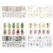 Bellelfin Nail Stamper Kit - 6pcs Stamp Plates with Abstract, Leopard & Geometric Designs for Salon Quality Manicures - Includes Nail Art Stamp and Scraper - Buy Online on GoSupps.com
