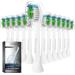 12 Pack o1brand ADULT Toothbrush Heads Compatible with Sonicare Electric Toothbrush Medium Softness Premium Brush Heads (White)
