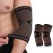Professional copper elbow bandage 2 piece compression bandage elbows for women and men Eelbow support helpful tendinitis arthritis tendonal inflammation etc.