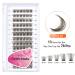 DIY Cluster Lash Extensions 78 PCS | Crislashes Soft Lash Clusters 13 Rows | Reusable at Home | F13 Mix 8-16mm | Brown-D-Curl-mix8-16 - Buy Online on GoSupps.com