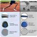 Riemot Orthopedic Insoles for Men - Comfort Shoe Inserts for Flat Feet & Plantar Fasciitis | Size 44 Gray - Buy Online on GoSupps.com