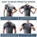 ETRSAIRL Back Brace Posture Corrector For Men And Women Lightweight Upper Back Brace for Clavicle Support Easy To Put On Always Maintain Good Posture Prevent Hunchback Improve Posture - Buy Online on GoSupps.com