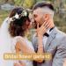 Handmade Cream White Flower Crown Garland Headpiece for Bridal Wedding and Festivals - Buy Online on GoSupps.com