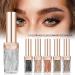 KDOWES Glitter Eyeshadow Stick - Long Lasting Waterproof Makeup for Girls and Women - Diamond Silver - Buy Online on GoSupps.com