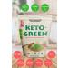 Keto Green Chocolate Protein Shake - Vegan Ketogenic Powder, Lactose-Free, Supports Digestive Health, Natural Detox (15 Servings) - Buy Online on GoSupps.com