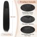 Flufymooz 76 cm Natural Black Ponytail Extension - Curly & Straight Styles for Women | Horse-Tailed Synthetic Hair - Buy Online on GoSupps.com