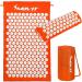 Movit acupressure mat model Tuina (75x4x2.5cm) including pillow or model Zhiya (130x50x2.5cm) including pillow pollutant -checked reference 100% cotton 10 colors massage mat orange - 75x44