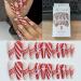 Long Press on Nails Halloween Press on Long Nails with Spider Pattern False Nails for Halloween Full Nails Fake Long Fingernails Various Sizes for Ball Wedding Home Christmas gift - Buy Online on GoSupps.com