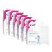 Cold wax strips 6 Pack bikini and armpits for simple hair removal even with very short hair veet cold wax strips bikini & armpits 6x16 pieces