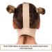 Post Surgery Neck Chin Compression Garment Wrap Bandage for Women - Face Slimmer Jowl Tightening - Neck Coverage Chin Lifting Strap (M) - Buy Online on GoSupps.com