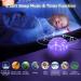 Galaxy Projector with White Noise, Bluetooth Speaker & Remote Control - Ideal Night Light for Bedroom, Kids Room - Starry Sky Aurora Projection - Perfect for Parties & Home Decor - Buy Online on GoSupps.com