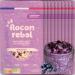 FLOCON REBEL Overnight Oats | Myrtilles 10 Petits D jeuners Sains et Rapides | Porridge Froid | Flocons d Avoine | Riche en Fibres Source de Prot ines Bio Sans Sucre Ajout - 10x45g Myrtilles 45 g (Lot de 10)
