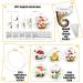 Embroidery Starter Kit: Mushroom Cross Stitch Set for Beginners - 5 Sets with Patterns, Instructions, Hoops, Needles & Threads - Buy Online on GoSupps.com