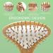 Large Curved Bamboo Back Scratcher with 59 Wooden Points - Instant Itch Relief & Back Massager for Men Women Adults | Curved Handle & Air Cushion Design (White) - Buy Online on GoSupps.com