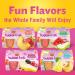 Del Monte Bubble Fruit Pear Berry Pomegranate Fruit Cup Snacks 24 Pack 3.5 oz - Buy Online on GoSupps.com
