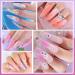 MOROVAN Poly Gel Nail Kit with Drill and 48W UV/LED Lamp - Professional Nail Extension Gel for Beginners - Luminous Poly Nail Gel Kit with Tools - Dream Night - Buy Online on GoSupps.com