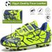 Mitudidi Children s Football Shoes Lightweight Breathable Non-Slip Unisex Size 28-37 EU Blue Green - Buy Online on GoSupps.com