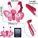 BTSKY Fluff Butterfly Baby Toddler Walking Harness with Safety Rein - Kids Anti-Lost Harness Leash Strap Belt Pink - Buy Online on GoSupps.com