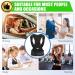 SOMAZ Adjustable Posture Corrector for Men and Women - Comfortable Upper and Lumbar Back Support - XS-Small Size - Pack of 1 - Buy Online on GoSupps.com