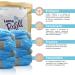 Baby Lama 8 Odorless Refill Films for Tommee Tippee Twist & Click Simplee Sangenic Tec - Compatible & Eco-Friendly Packaging - Buy Online on GoSupps.com