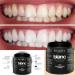 Blanc Natural Teeth Whitening Powder - Whiten Teeth with Calcium Carbonate & Activated Carbon | International Shipping Available - Buy Online on GoSupps.com