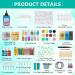 JDiction UV Resin Kit - Crystal Clear Sunlight Curing Beginner Kit for Jewelry, Doming, Coating, Casting - DIY Craft - Buy Online on GoSupps.com