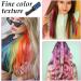 10 Colors Temporary Hair Chalk for Kids - Washable Hair Chalk Comb Dye Makeup Set - Non-Sticky Bright Hair for DIY Parties & Cosplay - Buy Online on GoSupps.com
