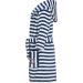 Playshoes Unisex Children's Fleece Bathrobe Dressing Gown 134-140 - Soft Stylish Striped Sleepwear for Kids | International Shipping - Buy Online on GoSupps.com