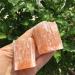 Natural Raw Oranger Selenite Healing Crystal Gypsum Stone Specimen (Color : 400g) - Buy Online on GoSupps.com