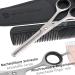 THREE SWORDS Professional Thinning Scissors Set - Stainless Steel Hair Scissors with Case & Comb - Ideal for Stylists & Barbers - Buy Online on GoSupps.com