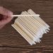 JFBUCF 100pcs Disposable Lip Brush with Bamboo Handle - Lint-free Applicator for Lip Gloss & Eyelash Extension - Buy Online on GoSupps.com